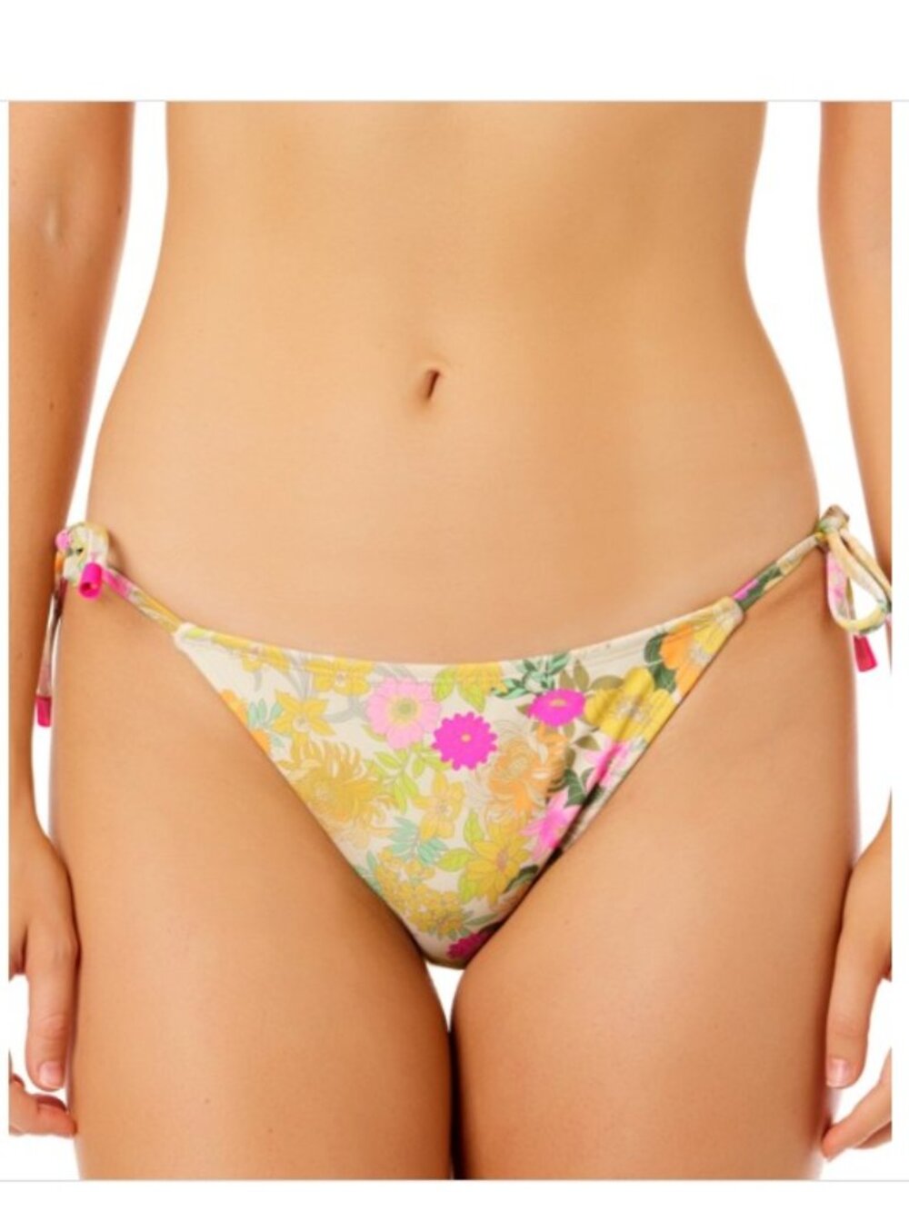 Salt + Cove Juniors' Floral Side-Tie Bikini Bottoms